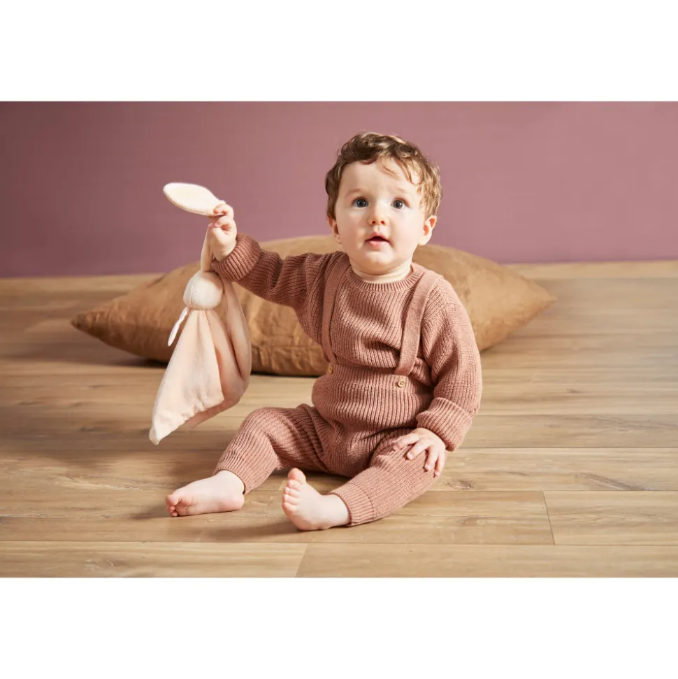 Kaloo Doudou Rose^Doudou Lapin Peche - Lapinoo 30 Cm