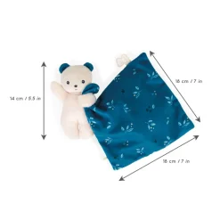 Kaloo Doudou Bleu^Doudou Ours Carre Douceur Noctambule