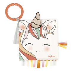 Kaloo Livres En Tissu^Livre D'Éveil "La Licorne Joyeuse"