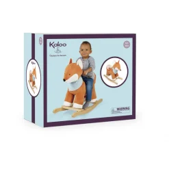 Kaloo Peluche Renard^Peluche A Bascule Renard Paprika