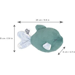 Kaloo Peluche Animaux^Peluche Bouillotte Chaud Et Froid Poisson