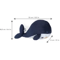 Kaloo Peluche Bouillotte^Peluche Bouillotte Chaud Et Froid Baleine